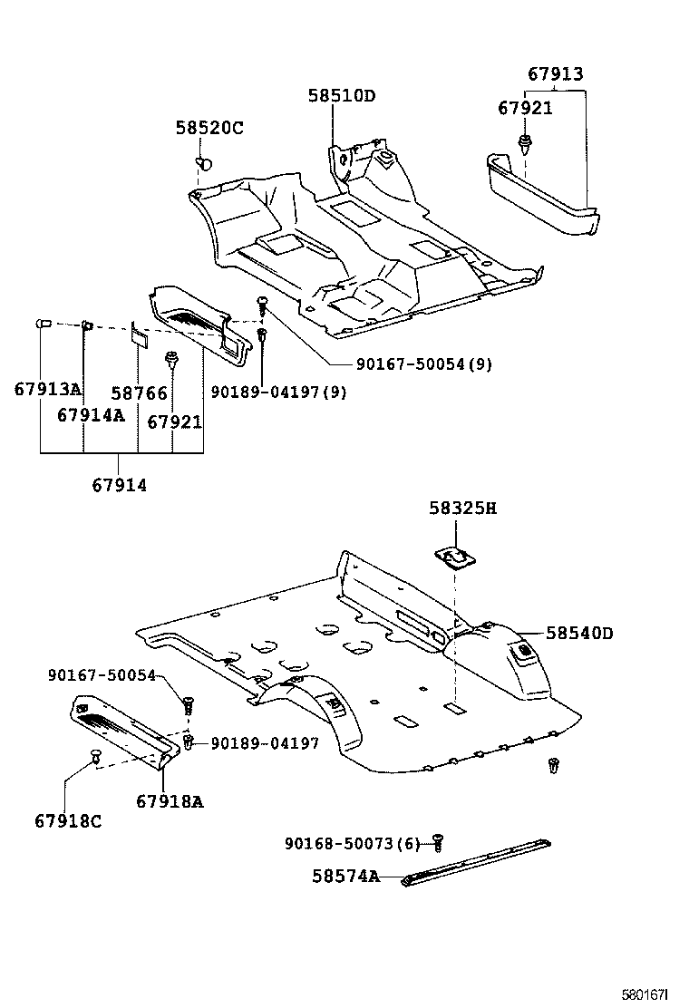 58325-28030 COVER, REAR FLOOR SERVICE HOLE product image