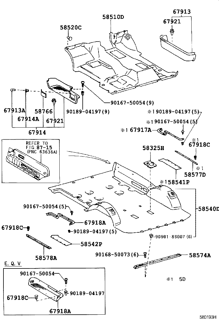 58510-2R331-B0 CARPET ASSY, FLOOR, FRONT product image