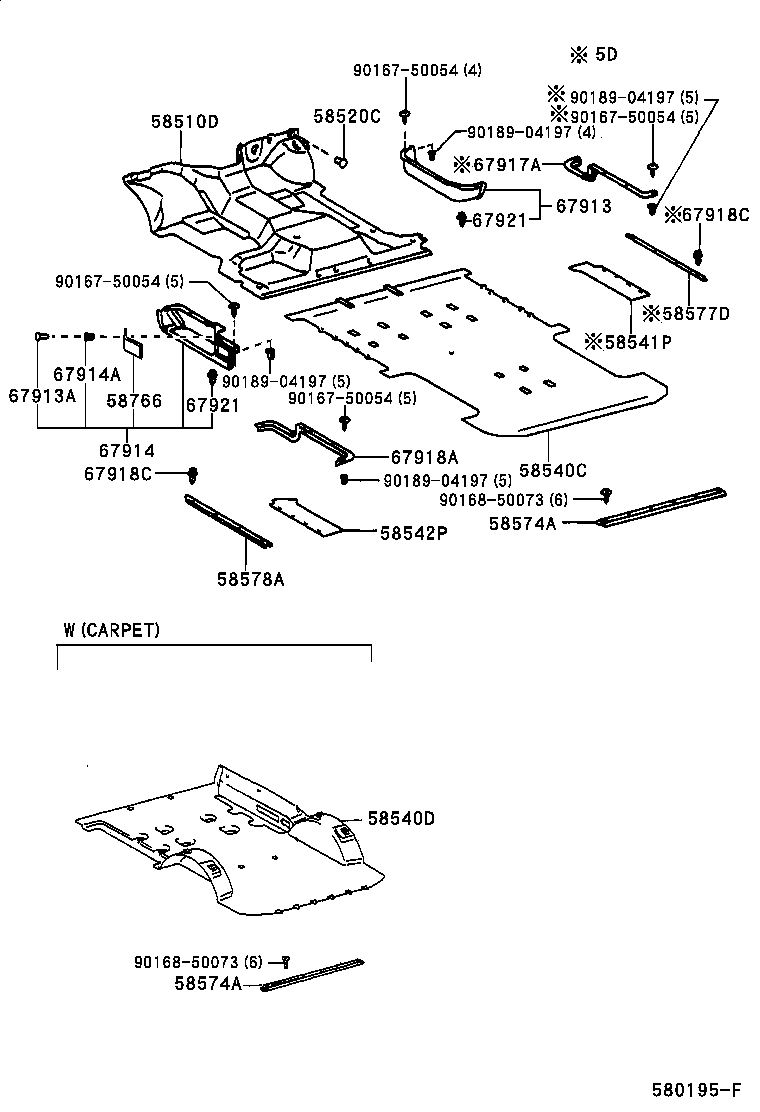 58325-28030 COVER, REAR FLOOR SERVICE HOLE product image
