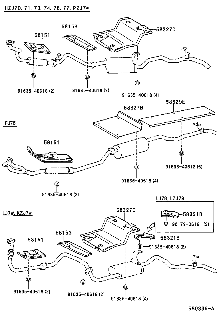 58155-60010 INSULATOR, FRONT FLOOR HEAT, NO.3 product image