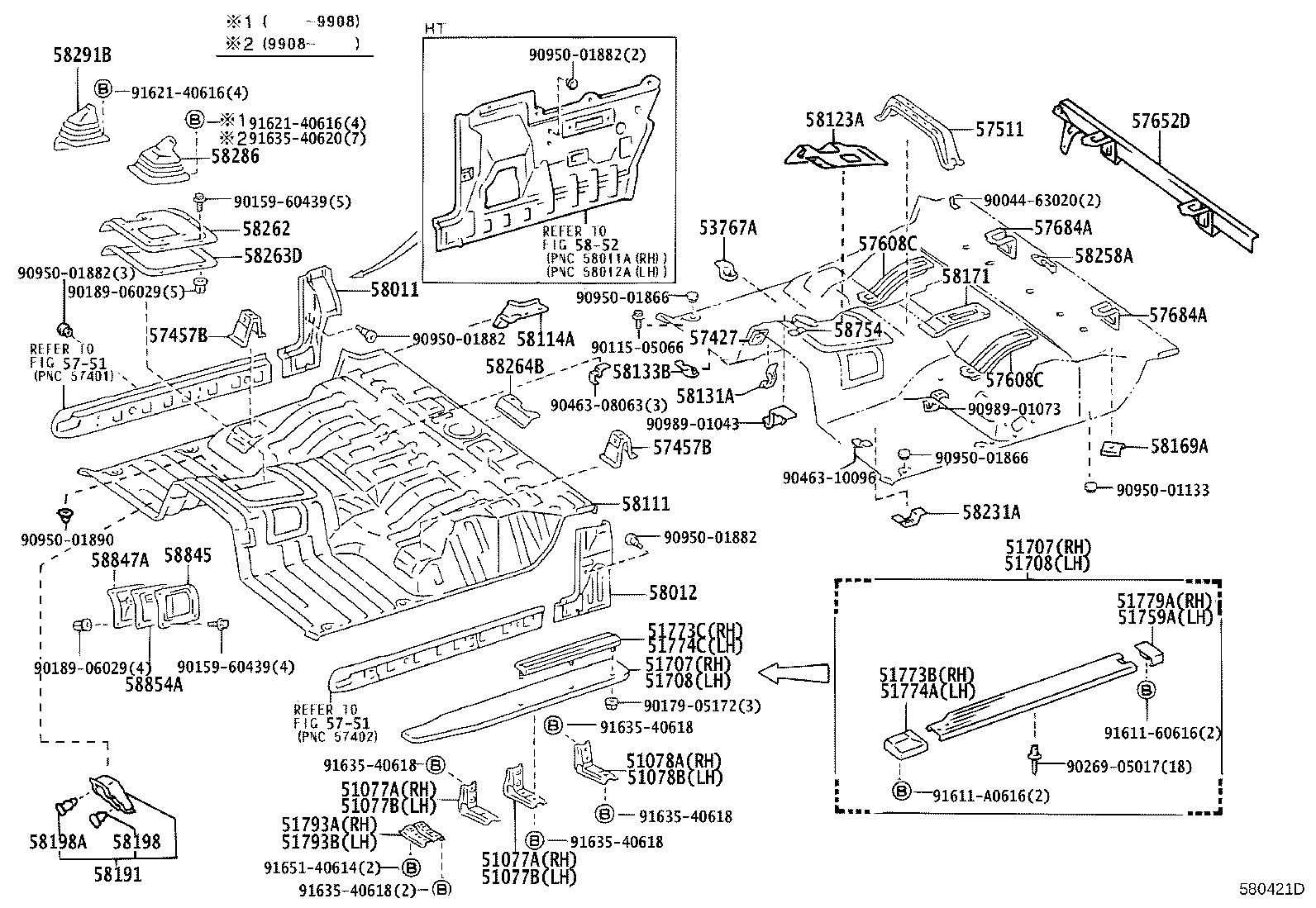 58111-60481 PAN, FRONT FLOOR product image