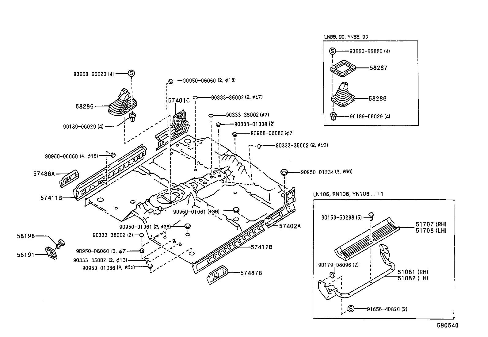 51081-35010 STAY SUB-ASSY, SIDE STEP, NO.1 RH product image