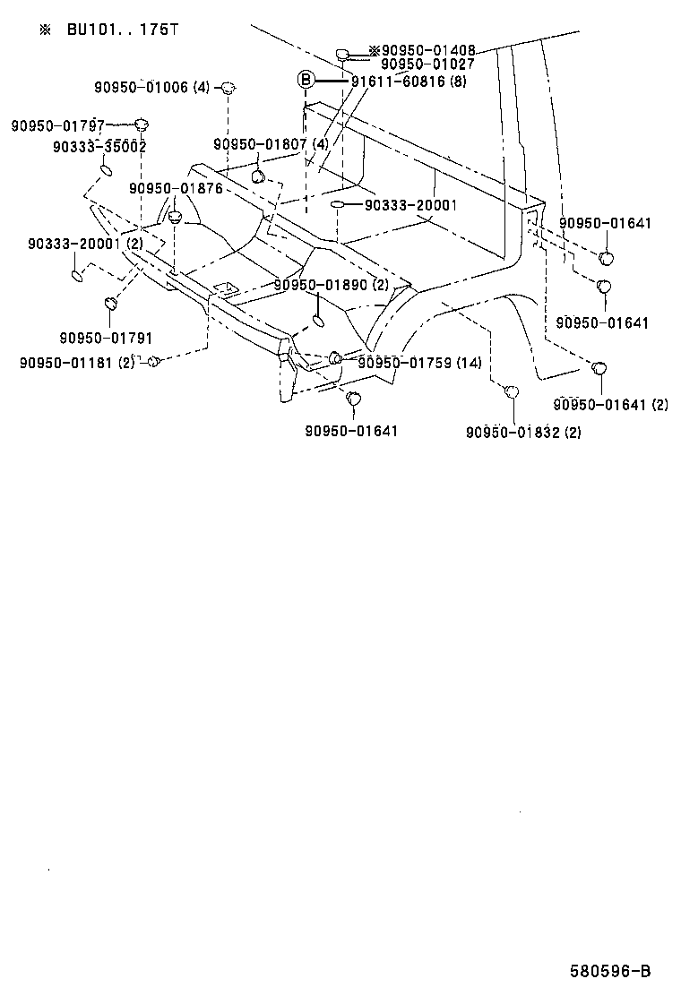 58426-28020 PROTECTOR, ENGINE SERVICE HOLE product image