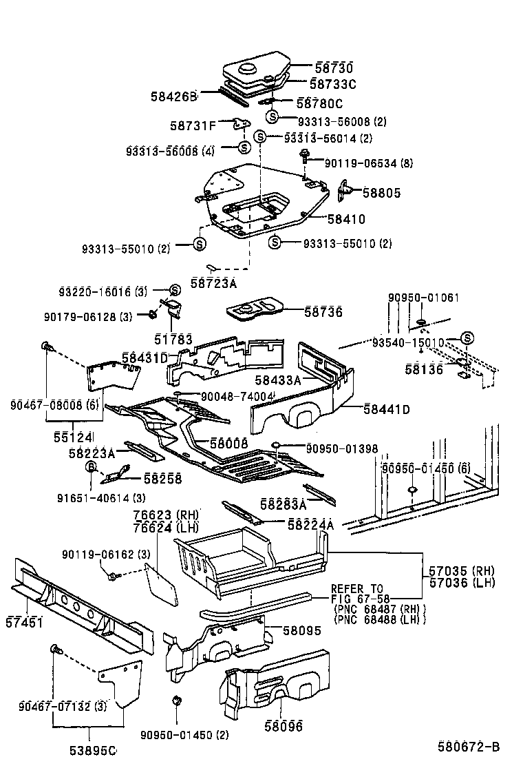 55124-25010 SHIELD, STEERING SUPPORT product image