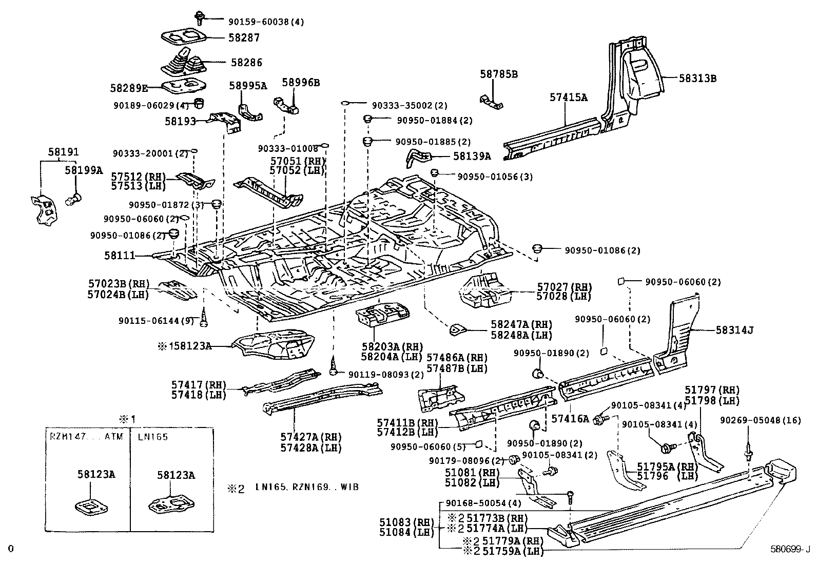 58111-35320 PAN, FRONT FLOOR product image