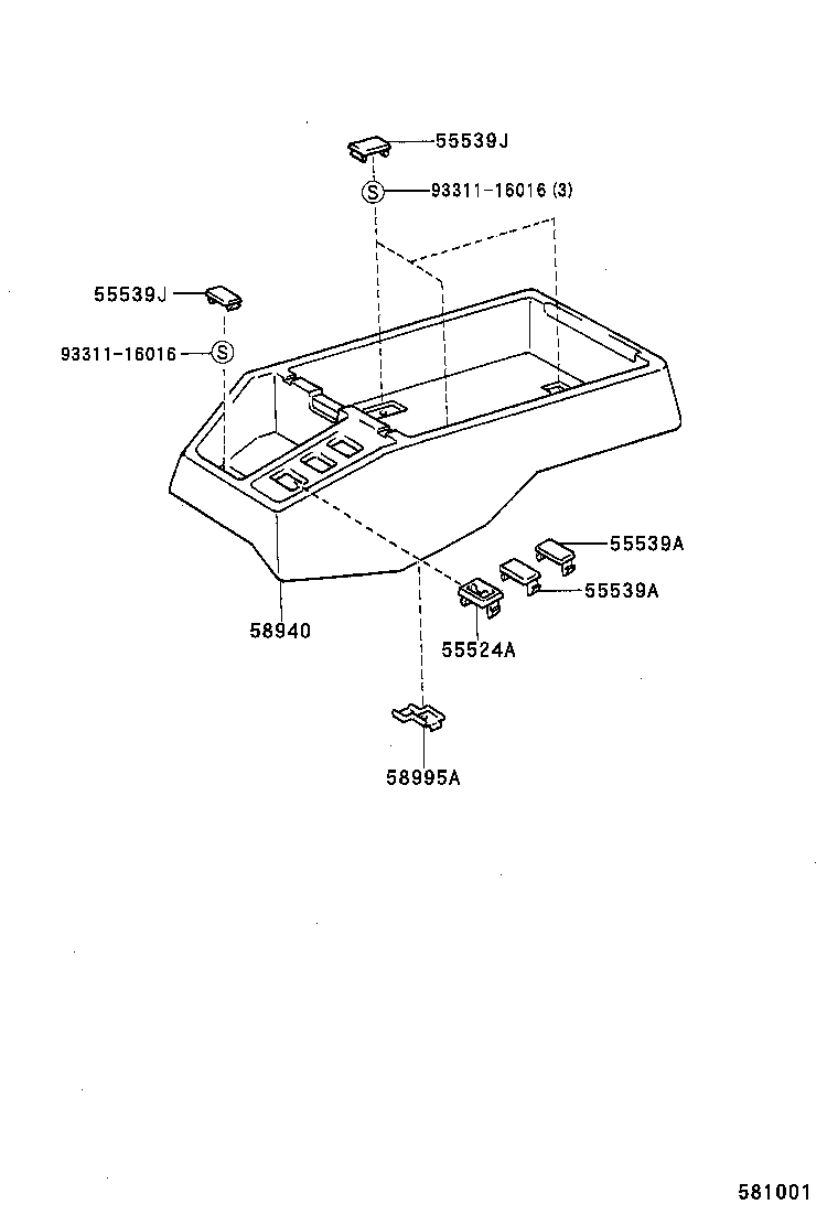 74617-16010-P7 COVER, SPARE SWITCH HOLE product image
