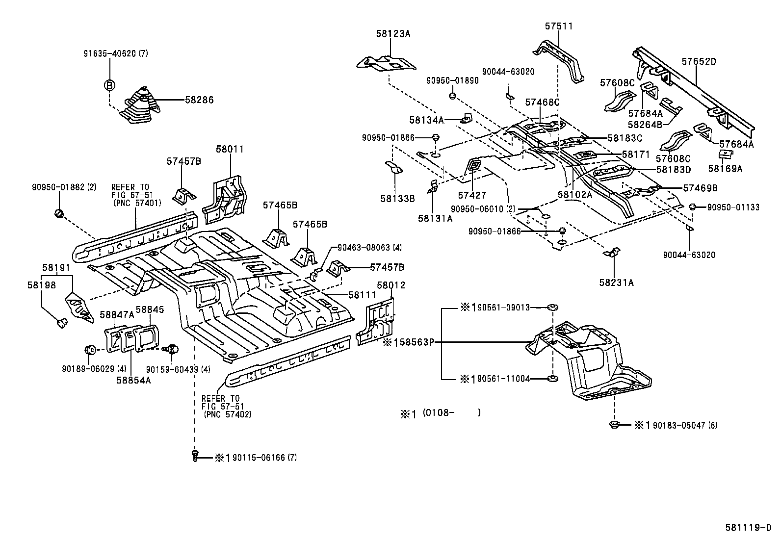 58207-60040 COVER, TRANSMISSION product image