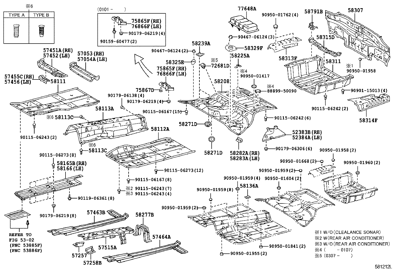 Toyota 58136-50020 COVER, FRONT FLOOR SERVICE HOLE