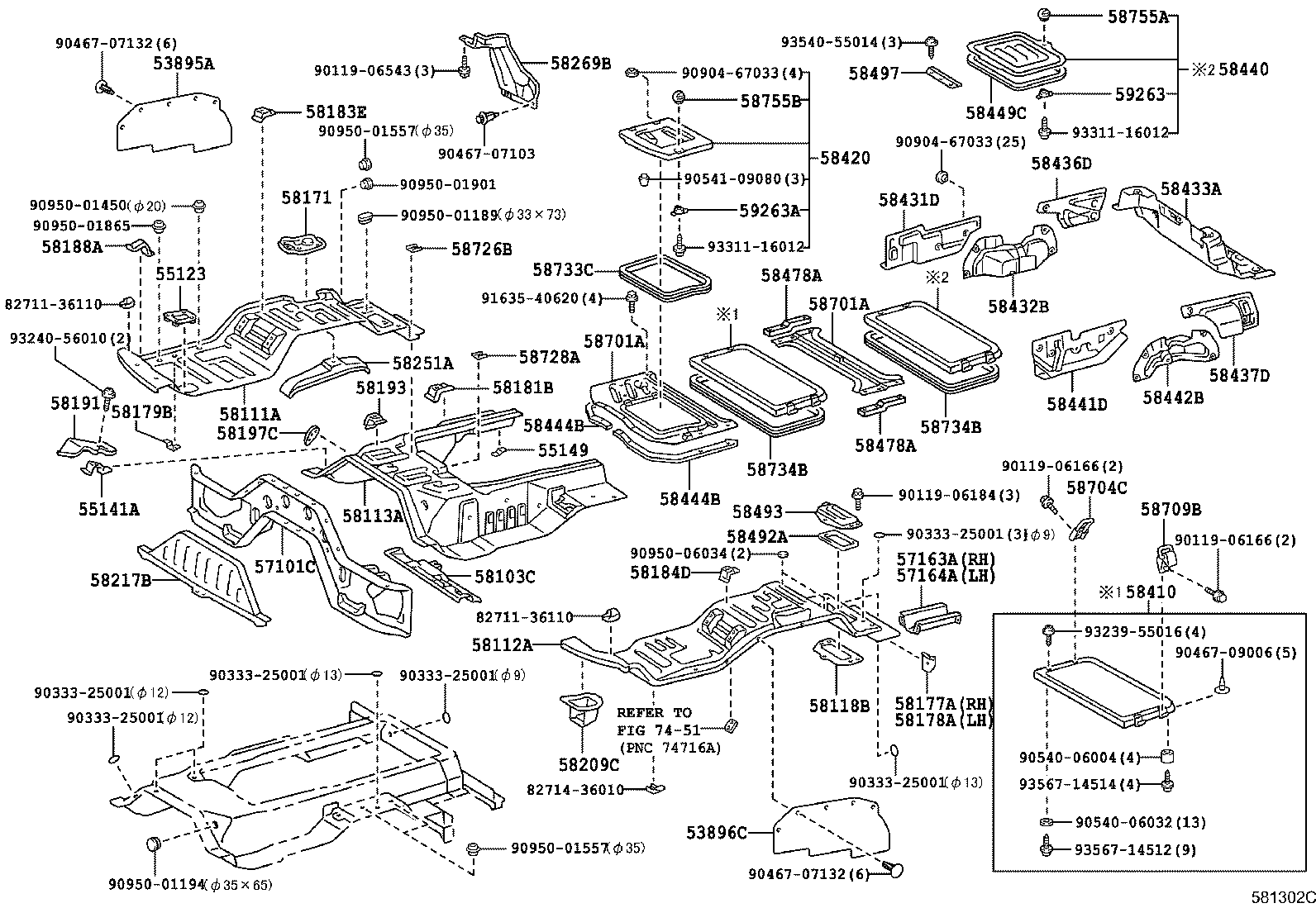 53895-36040 SHIELD, SIDE FLOOR APRON, FRONT product image