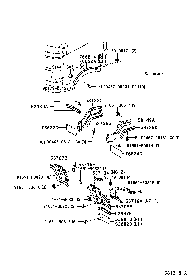 53719-37200 BRACE, FENDER APRON product image