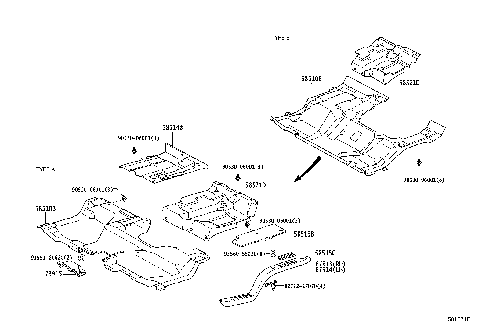 58359-37010 Toyota Reference Part product image