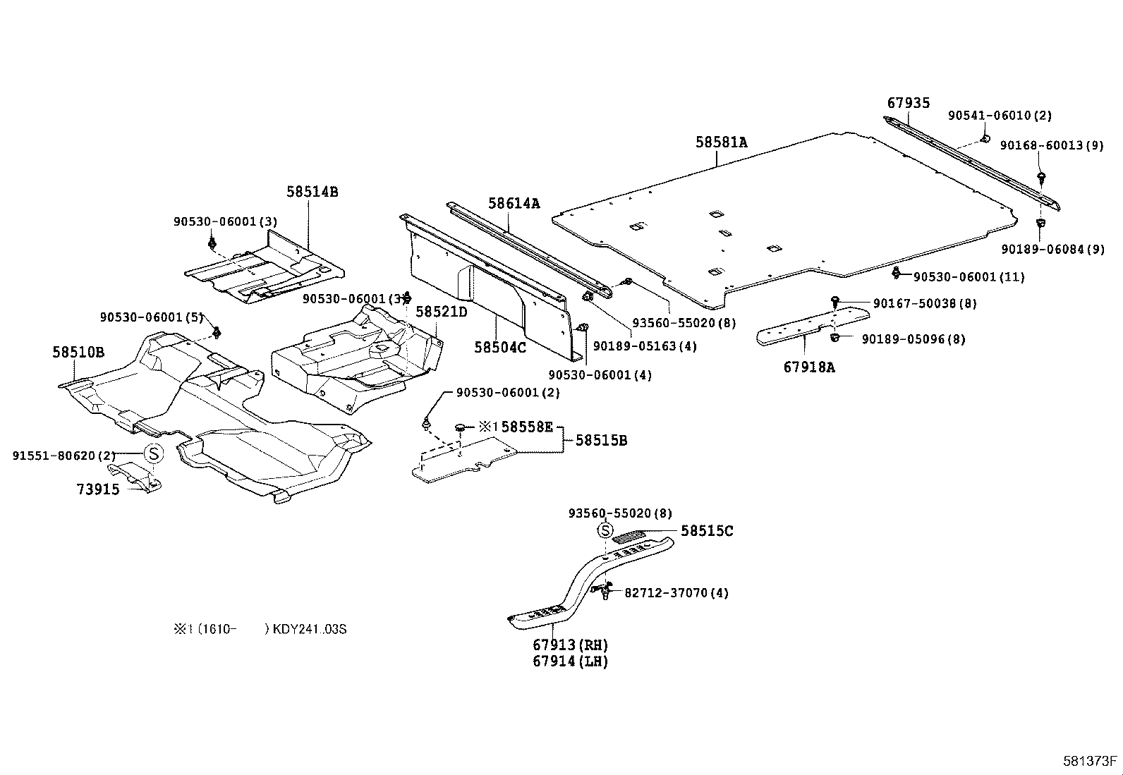 58359-37010 Toyota Reference Part product image