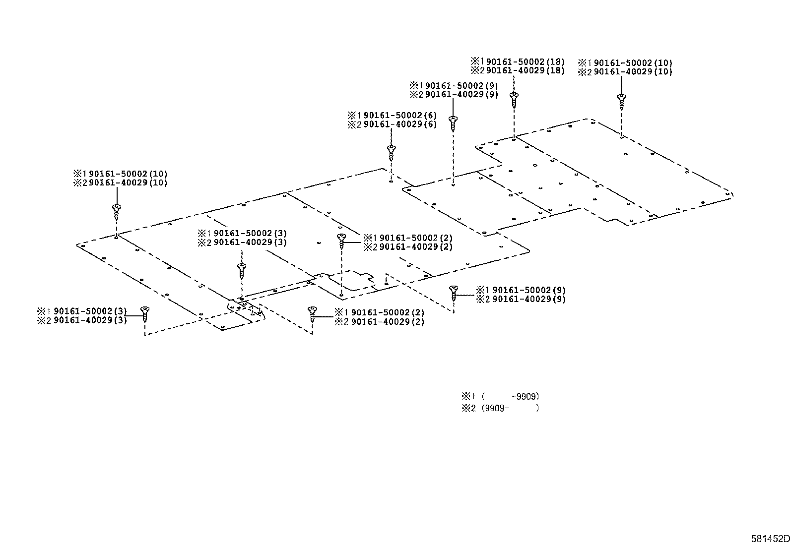 51079-36011 BRACKET SUB-ASSY, SIDE STEP product image