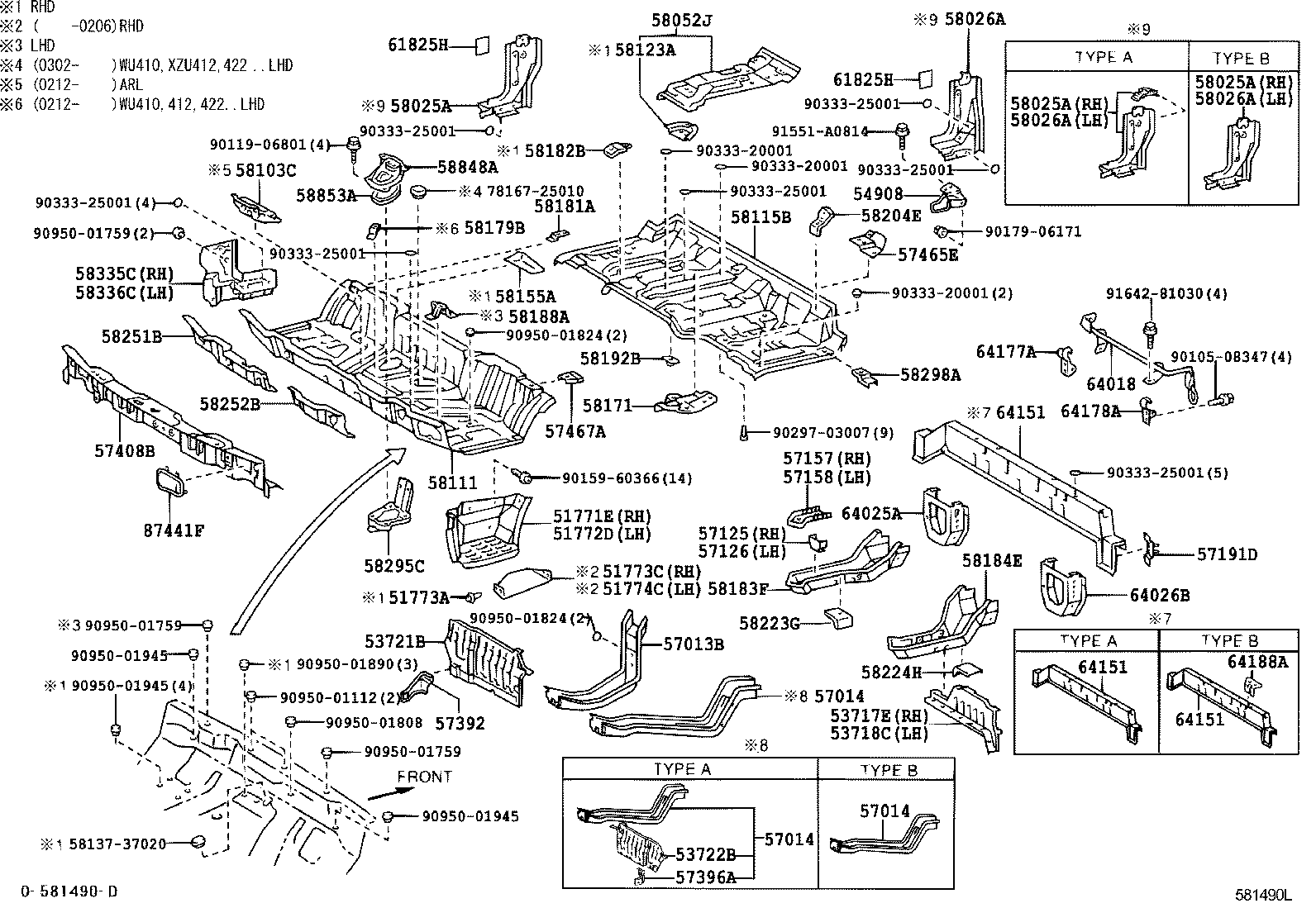 51772-37140 PLATE, STEP, LH product image