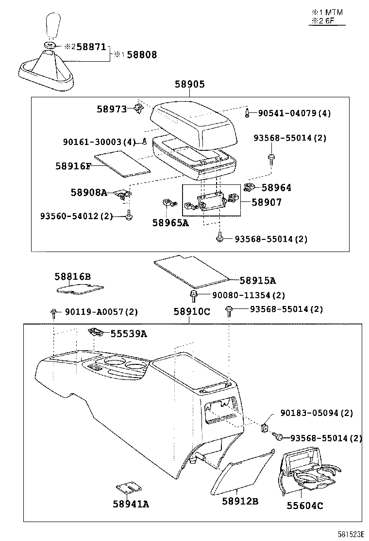 Thumbnail 2 for 55604-AB010-B1