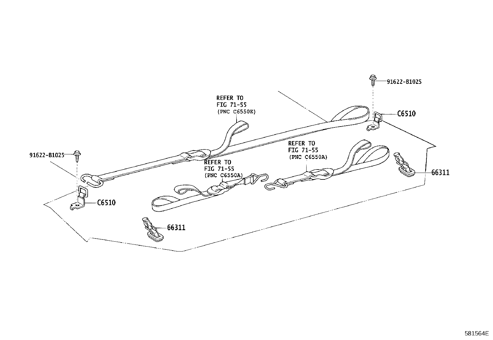 58311-D1102 PAN, REAR FLOOR product image