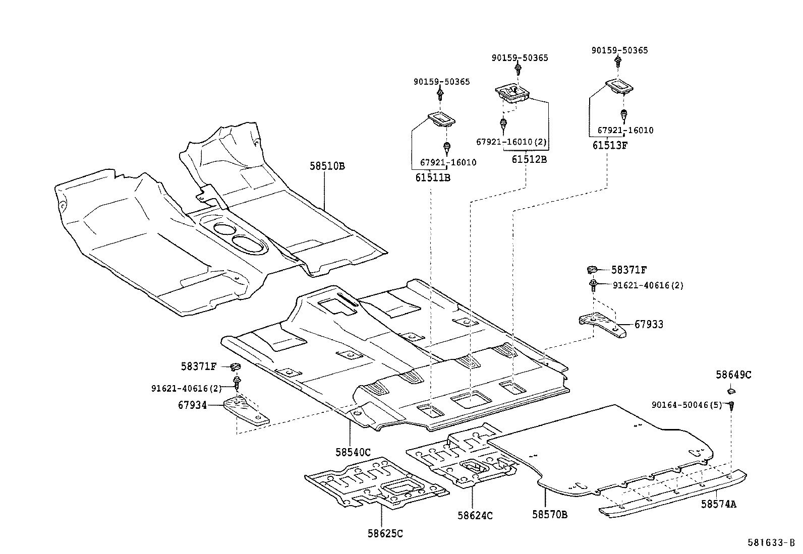 58510-6C232 MAT, FRONT FLOOR, FRONT product image