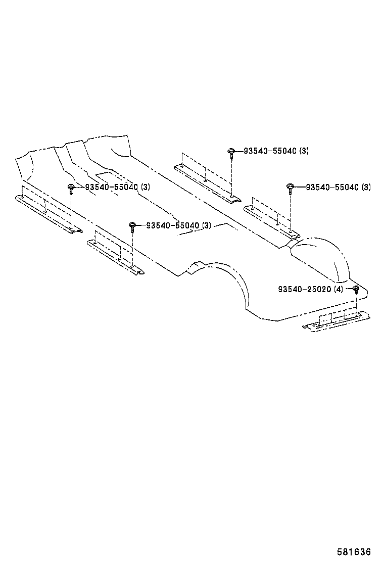 58510-3D890 MAT, FLOOR, FRONT product image