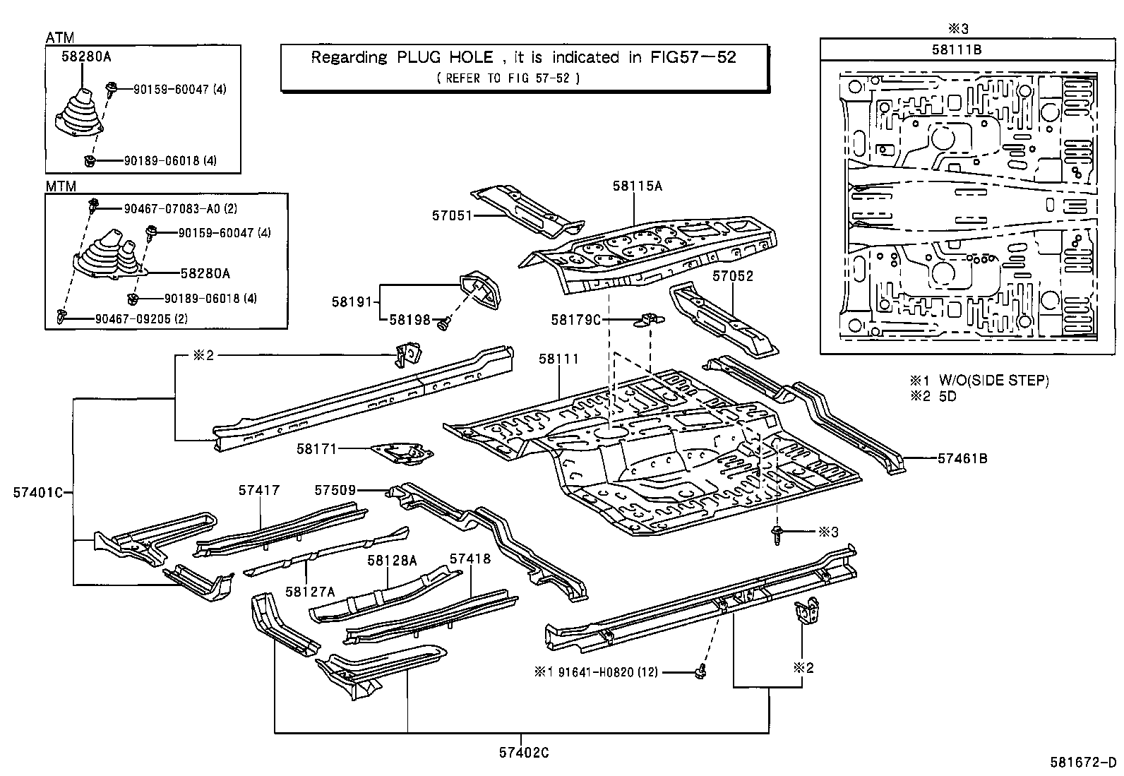 51772-60080 PLATE, STEP, LH product image