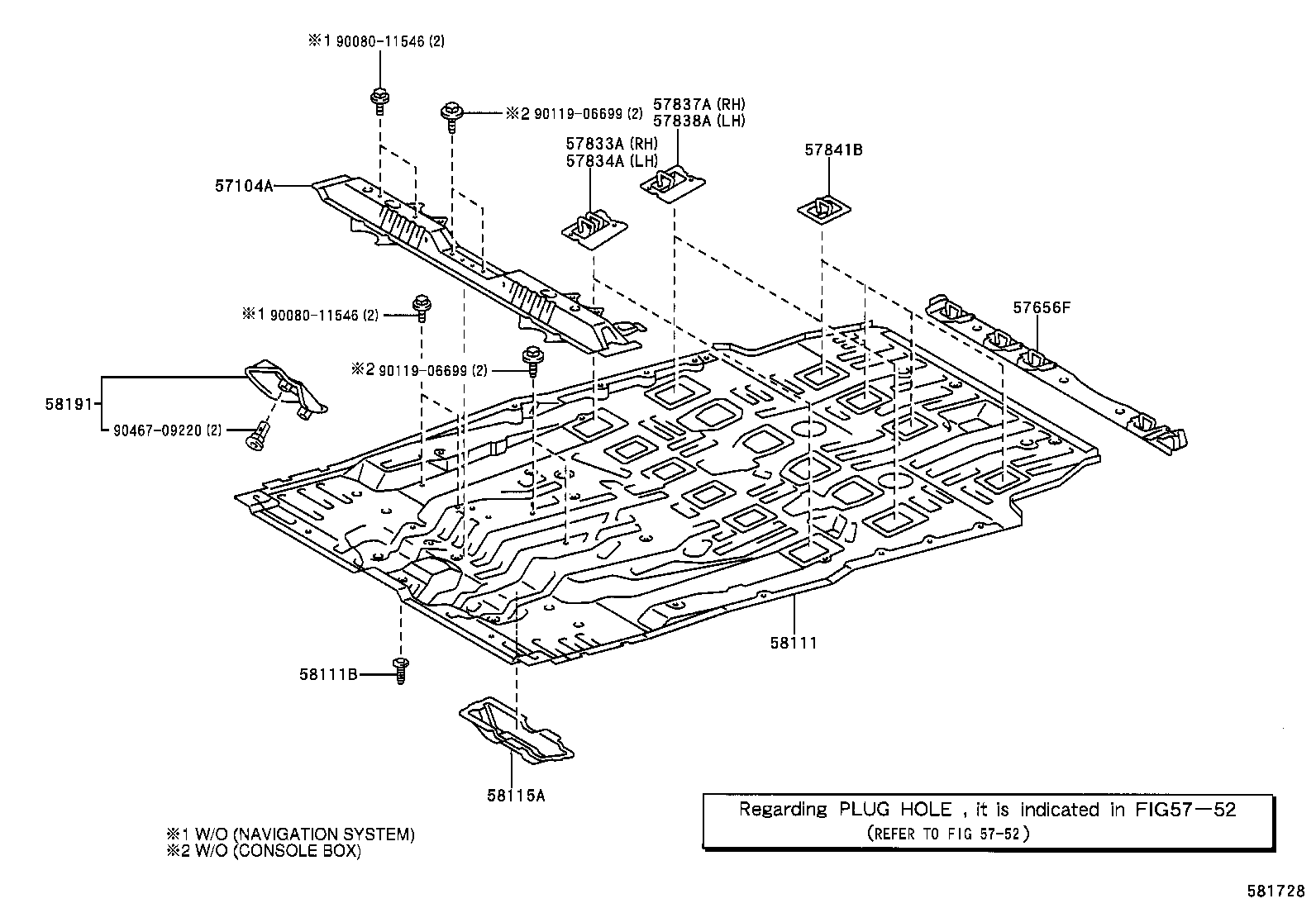 57078-08020 BOX SUB-ASSY, TORQUE, FRONT LH product image