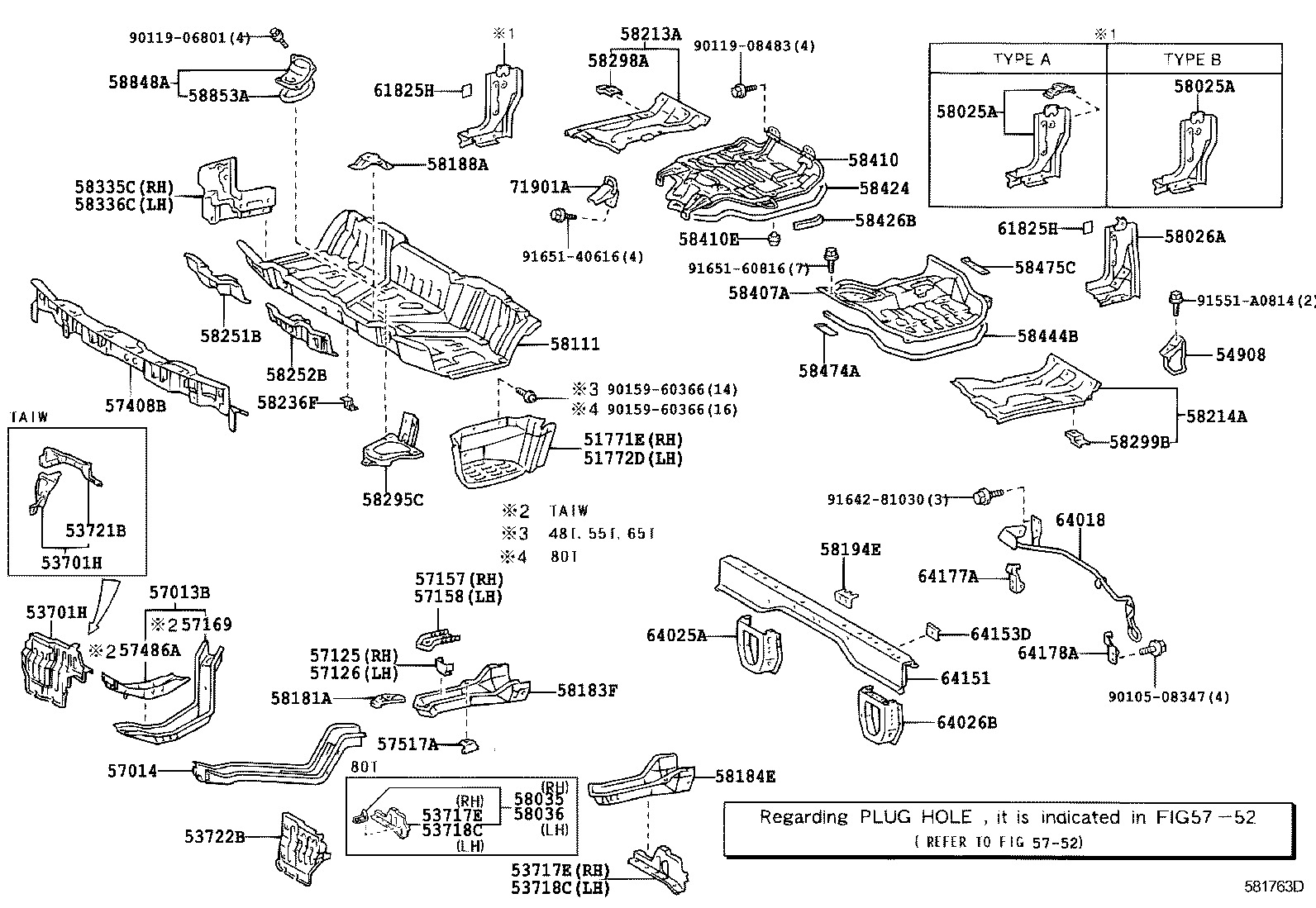 58426-0W010 PROTECTOR, ENGINE SERVICE HOLE product image