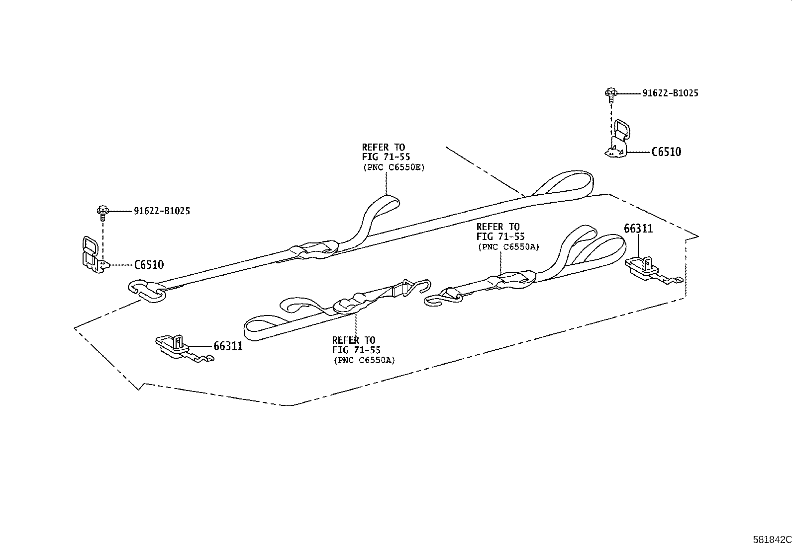 58311-D1240 PAN, REAR FLOOR product image