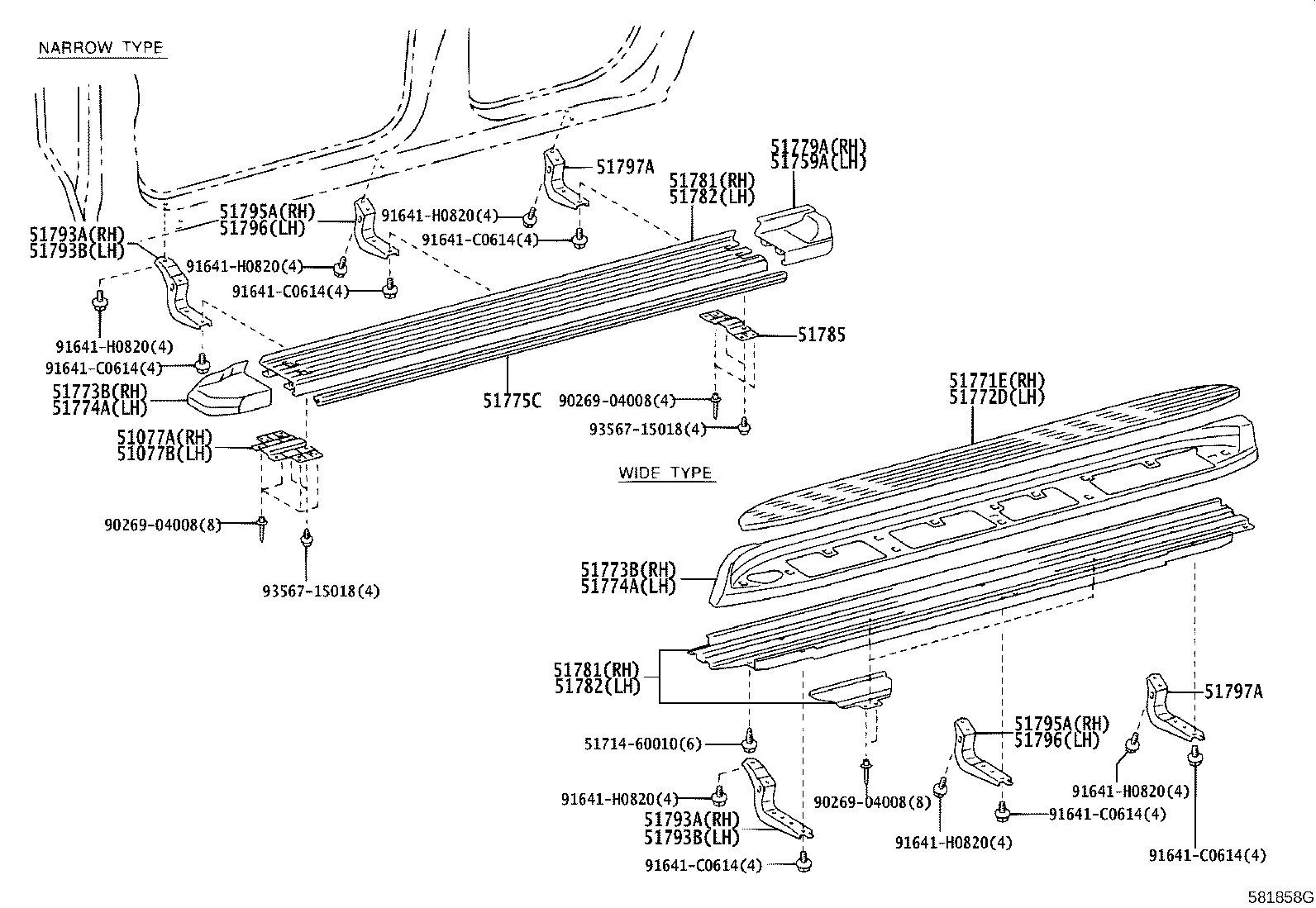 57509-60060 REINFORCEMENT SUB-ASSY, FRONT FLOOR, CENTER product image