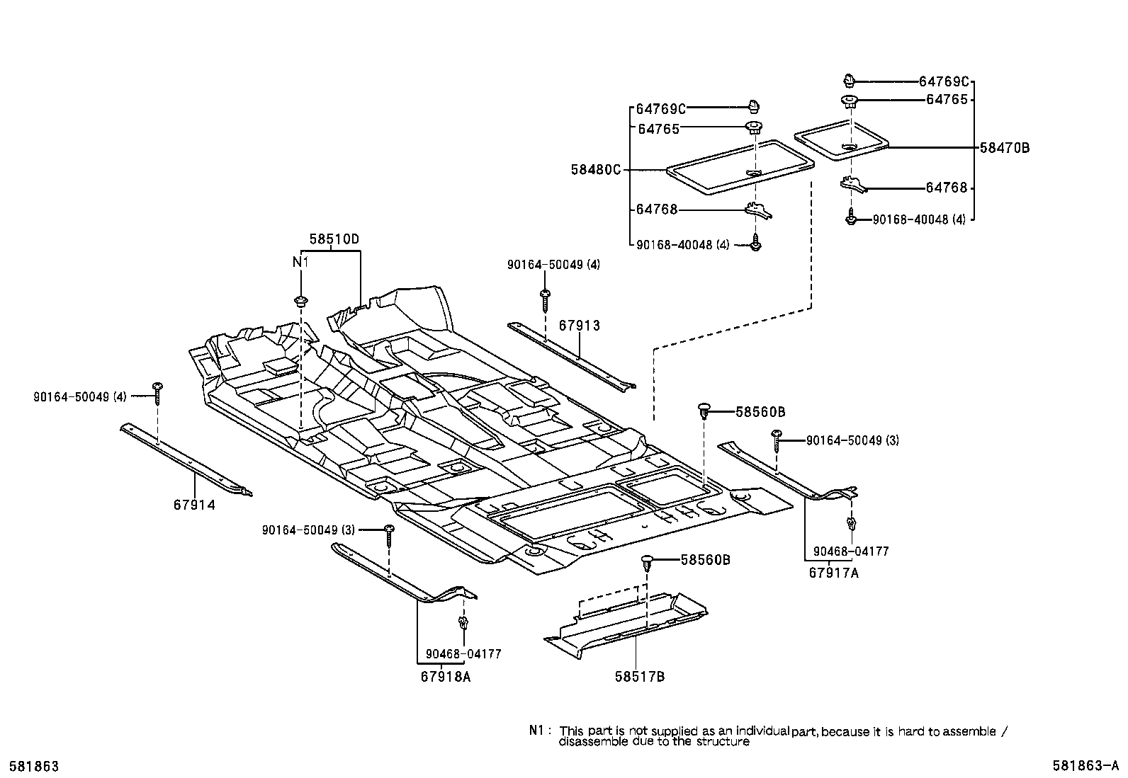 Thumbnail 2 for 58480-0C010-B0
