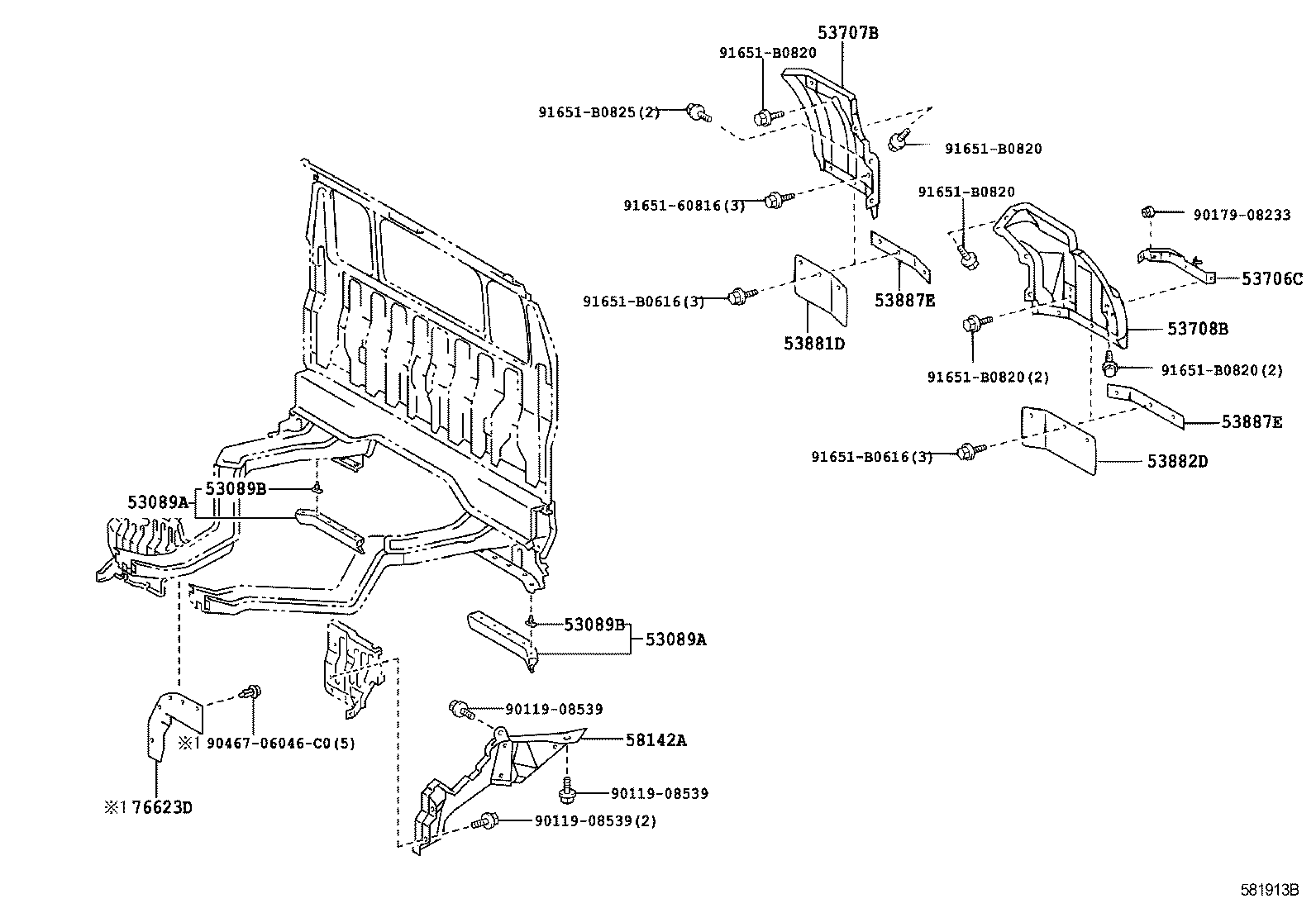 58426-37020 PROTECTOR, ENGINE SERVICE HOLE product image