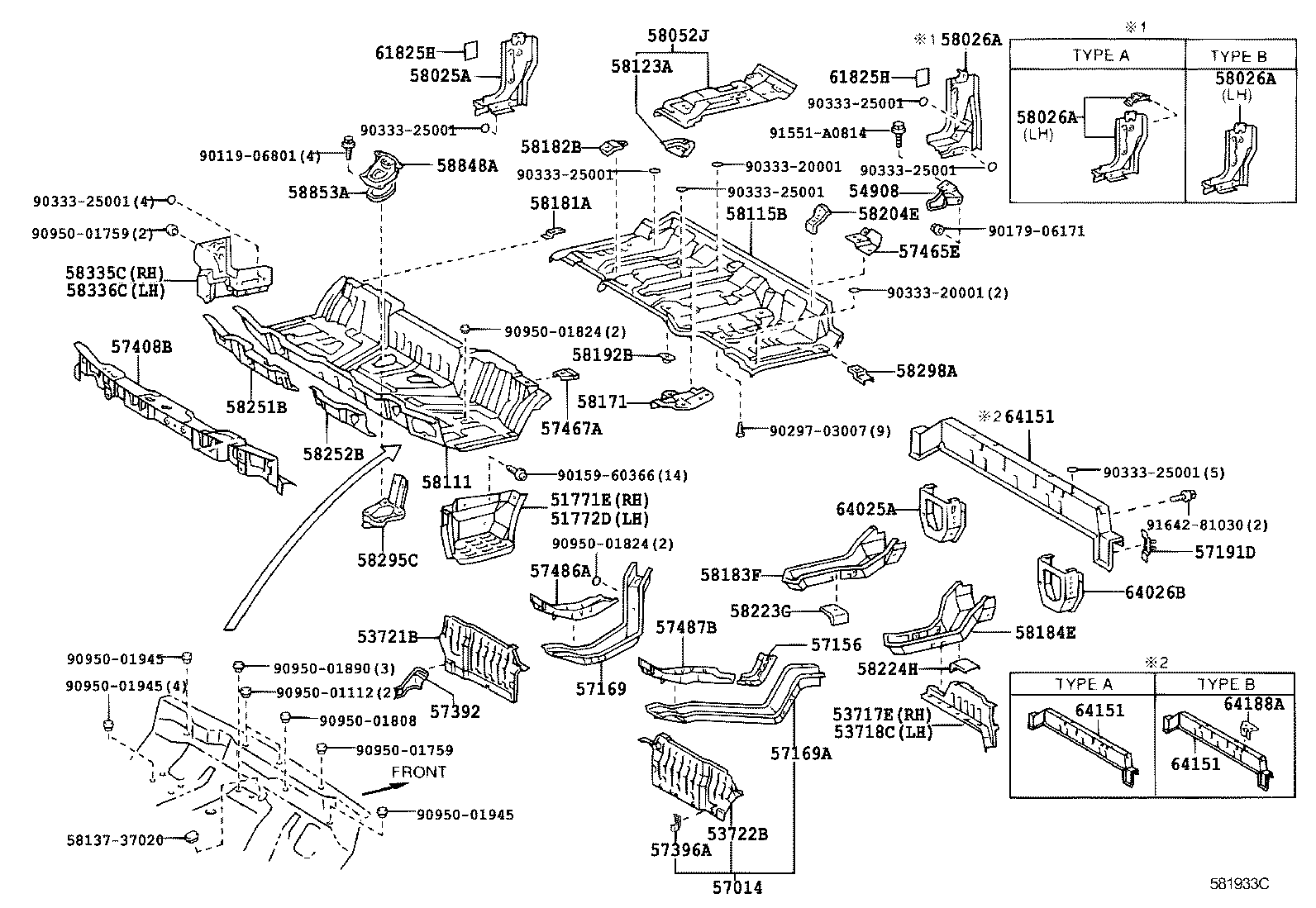 51772-37140 PLATE, STEP, LH product image