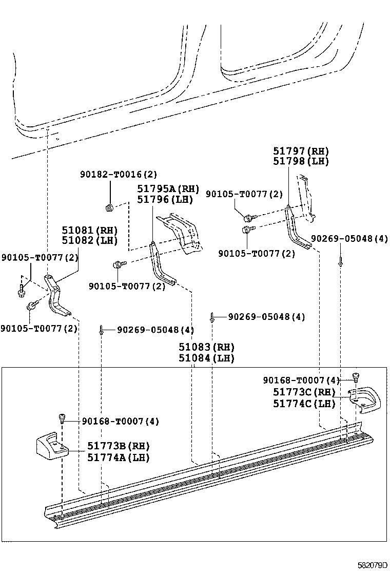 Thumbnail 4 for 57509-0K010