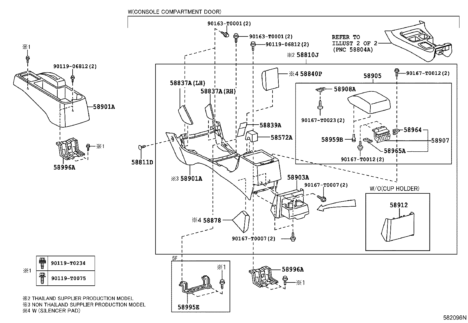 Thumbnail 2 for 58804-0K280-B0