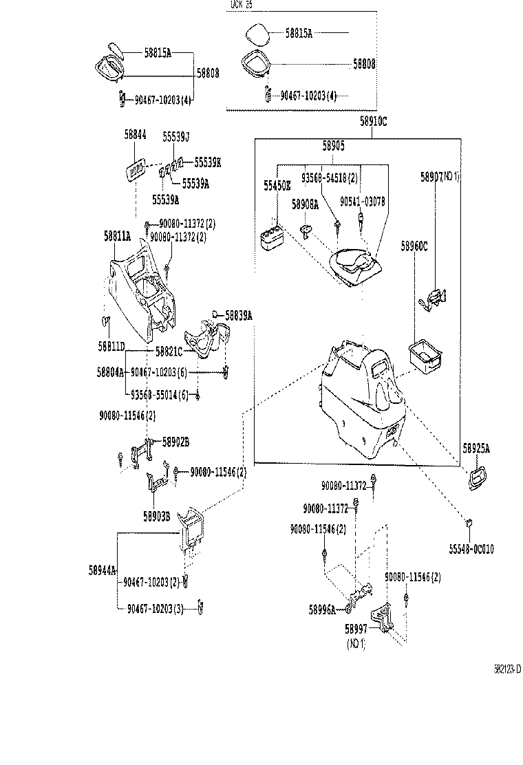Thumbnail 2 for 58804-0C023