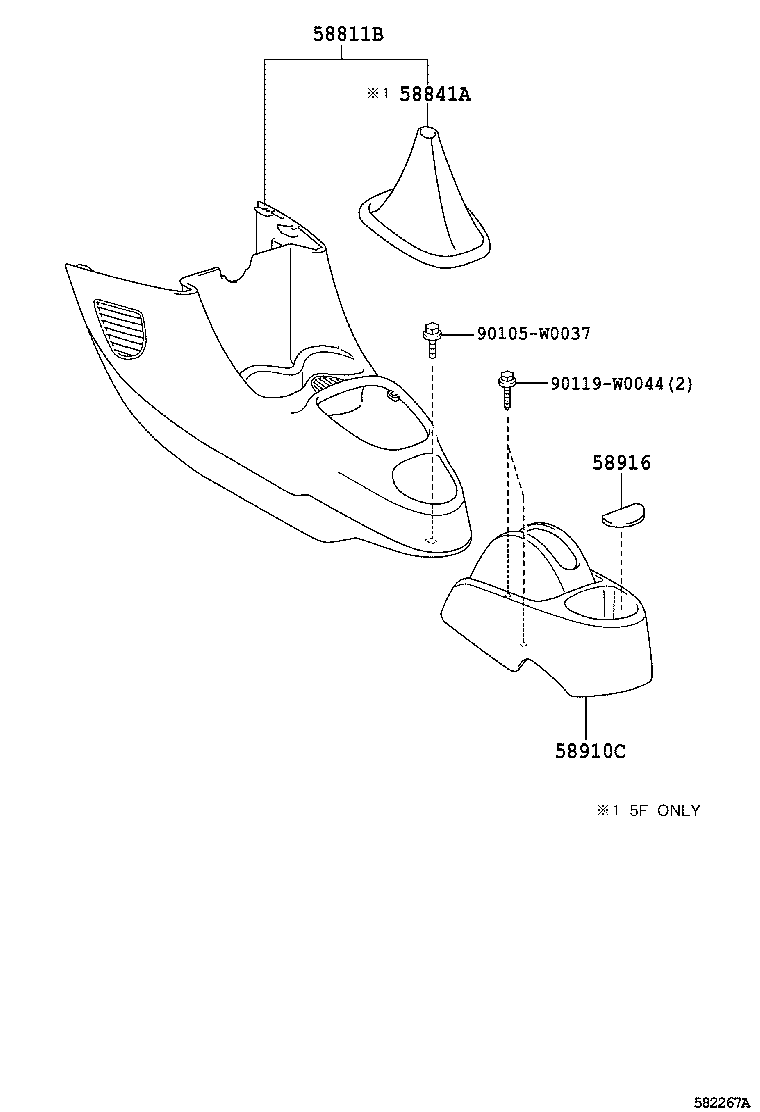 58916-0H010 MAT, BOX BOTTOM product image