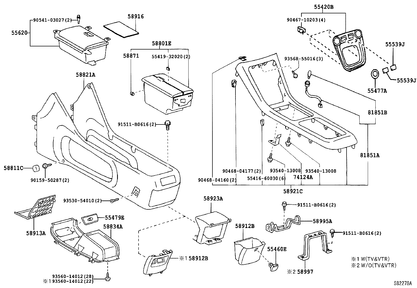 Toyota 58913-48020-B0 PANEL, BOX, NO.3