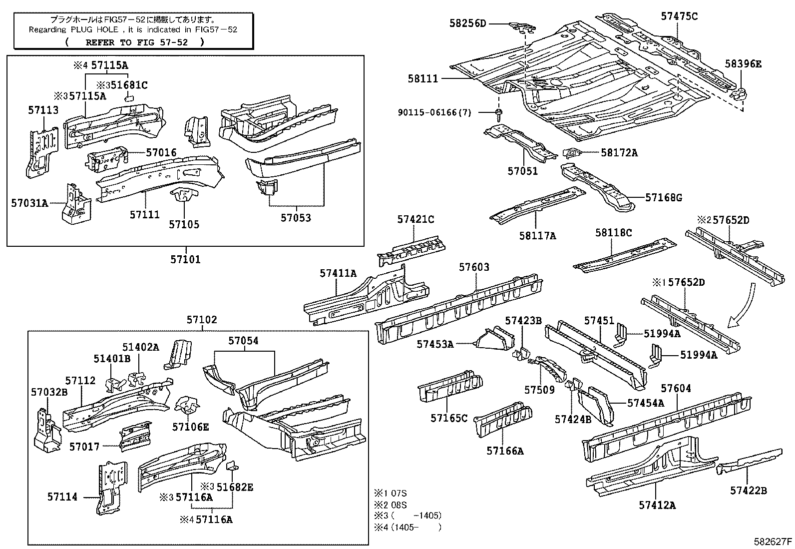 51401-28070 BRACKET SUB-ASSY, ENGINE FRONT MOUNTING product image