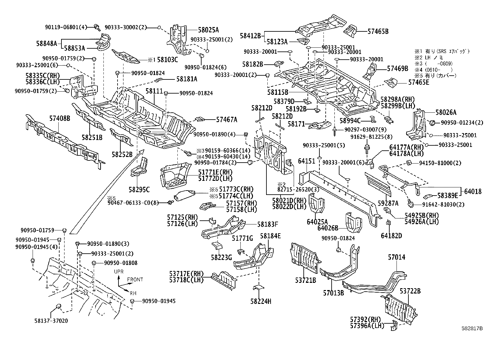53729-37050 BRACKET, FENDER APRON, LH product image