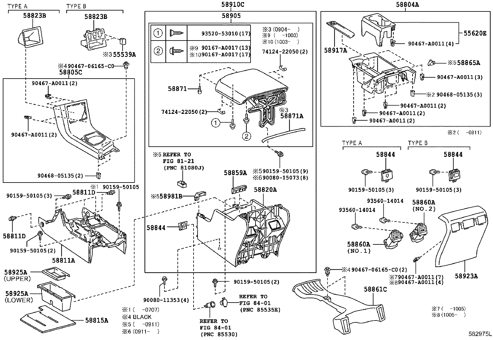 Thumbnail 2 for 58804-0C080-E0