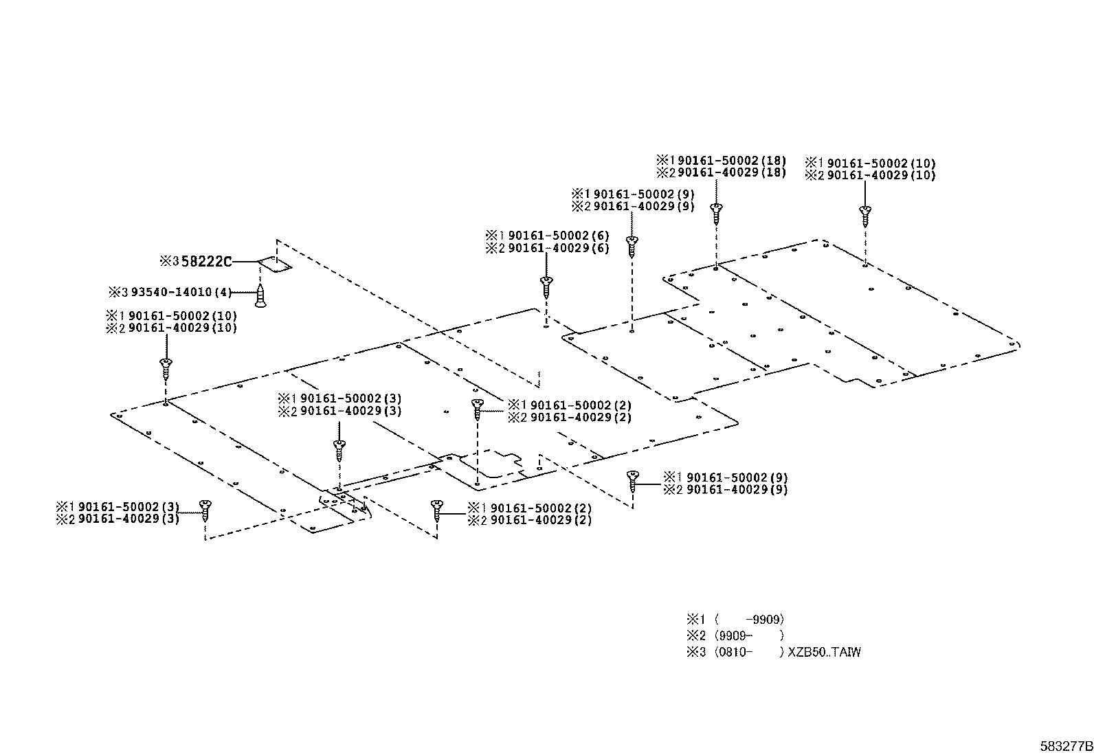 62429-36010 COVER, REAR FLOOR HOLE product image