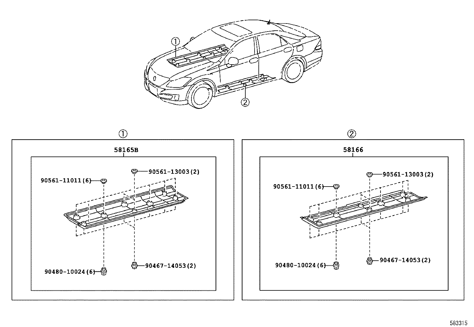 58307-30780 PANEL SUB-ASSY, BODY LOWER BACK product image