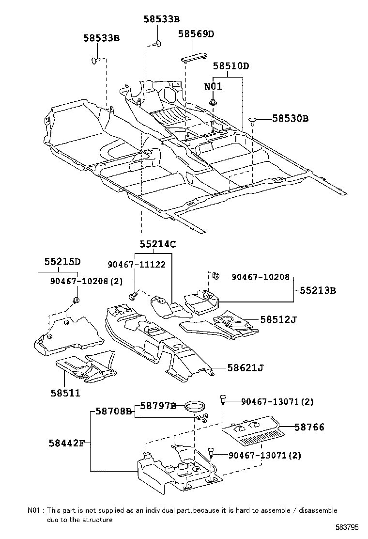 58442-47010-G0 COVER, JACK product image