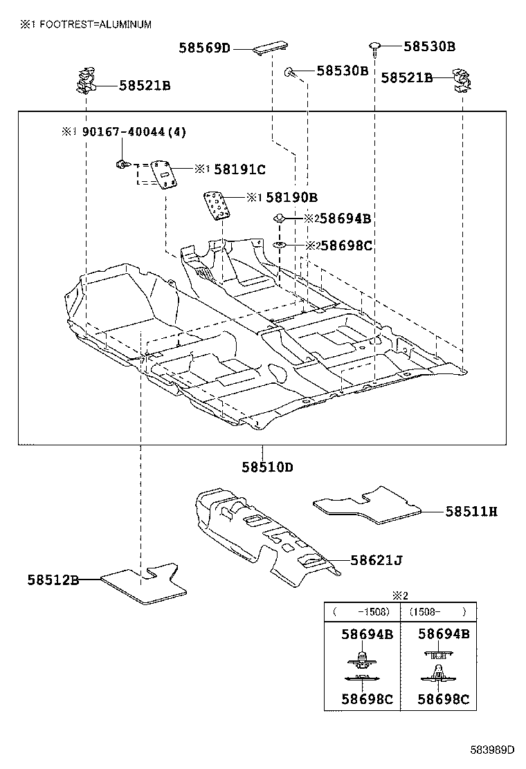 58192-76010 PANEL, FOOTREST product image