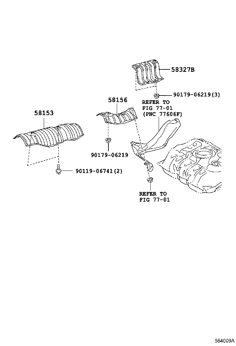 58151-0D100 INSULATOR, FRONT FLOOR HEAT, NO.1 product image