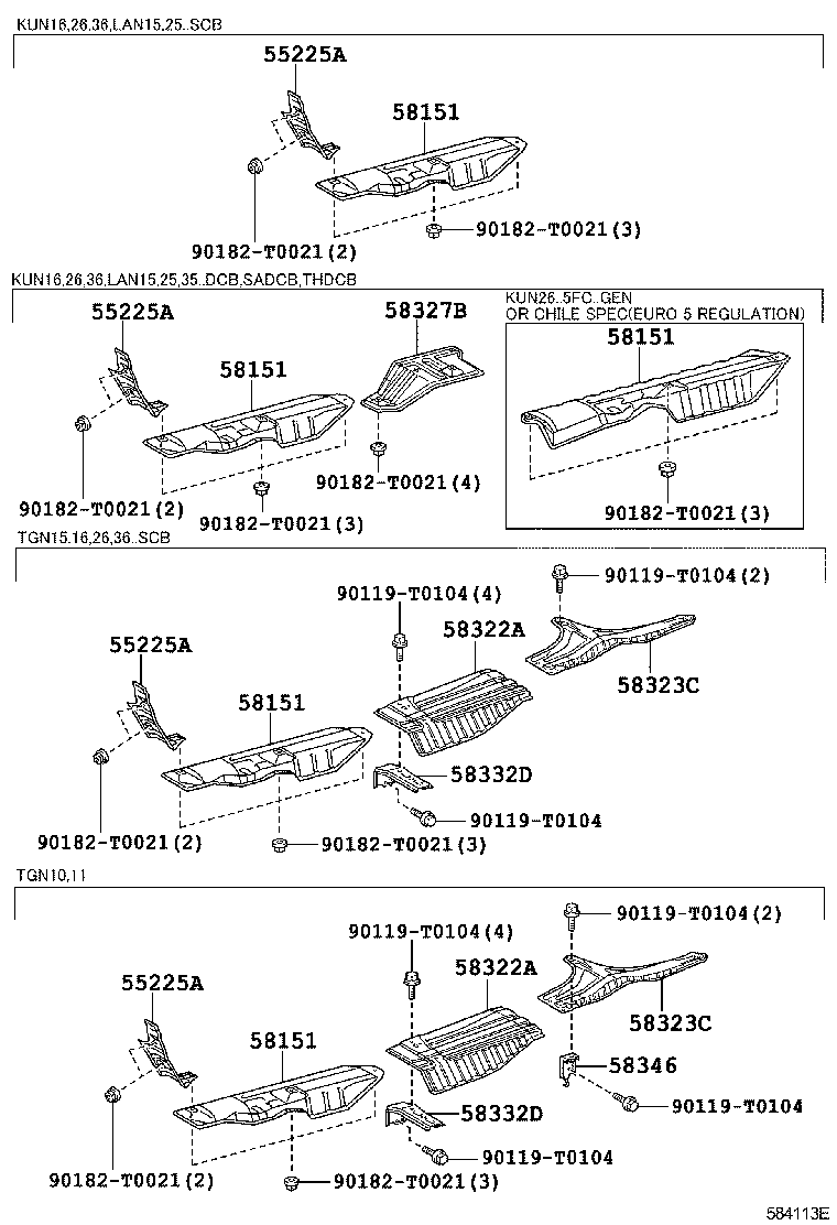 Thumbnail 3 for 58322-0K130