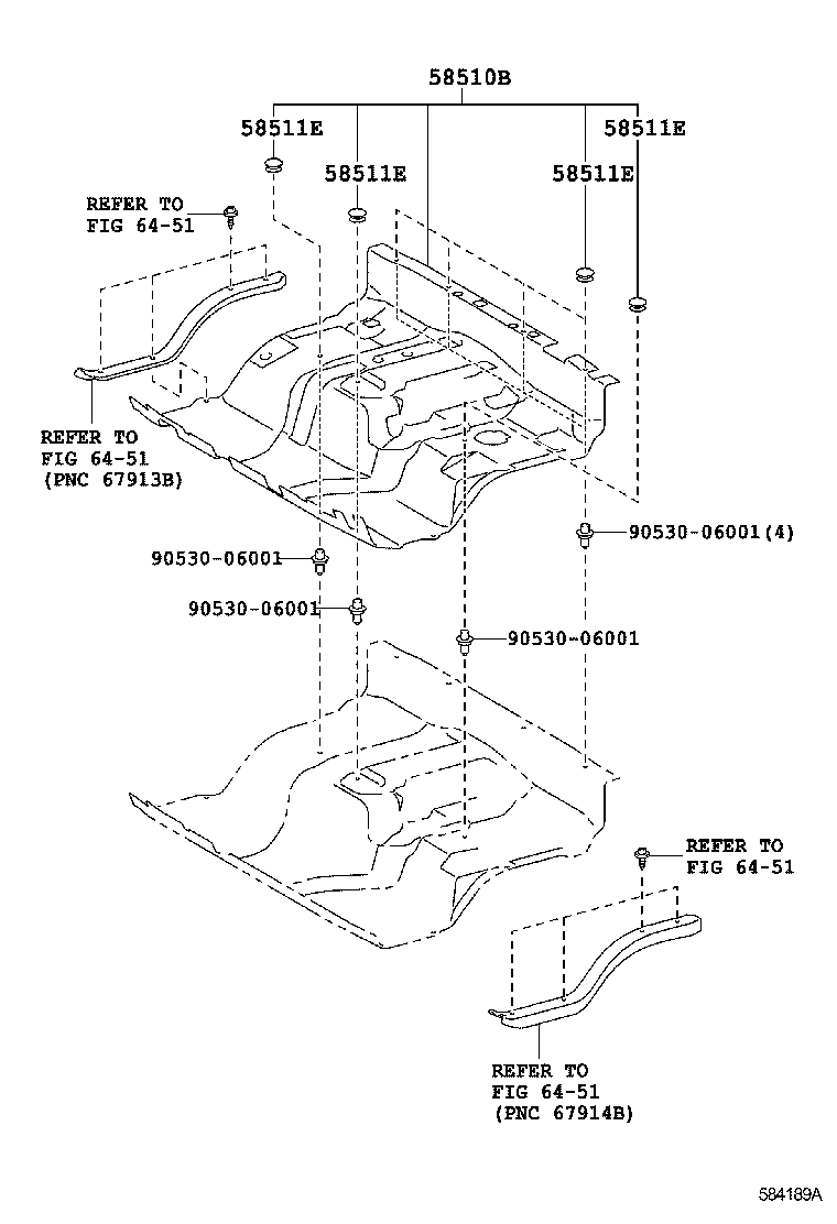 58510-37R41-B0 MAT, FRONT FLOOR, FRONT product image
