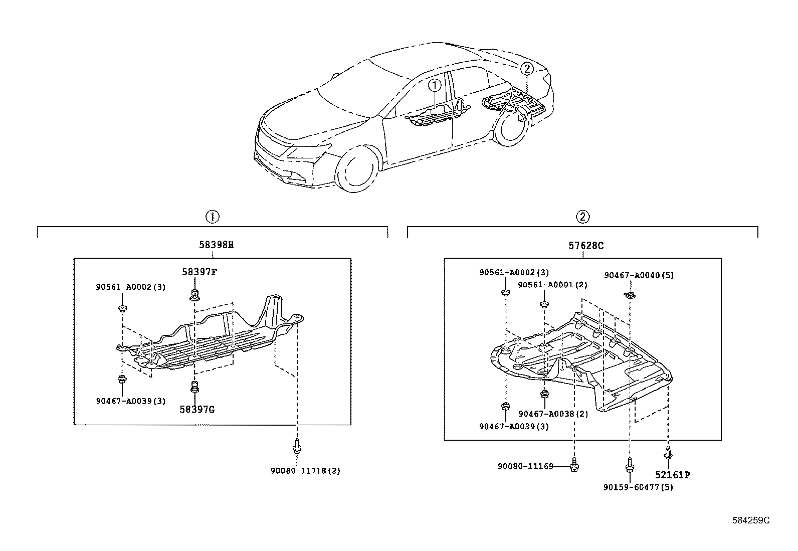 Thumbnail 2 for 58325-06061