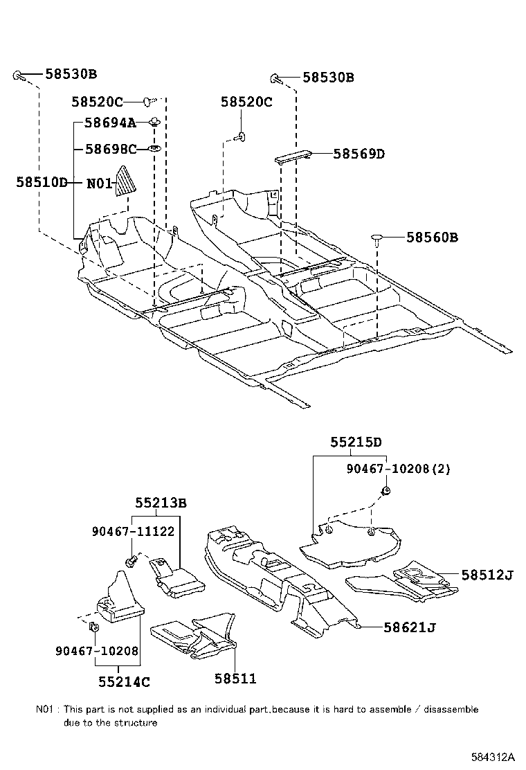 Thumbnail 2 for 58511-12611