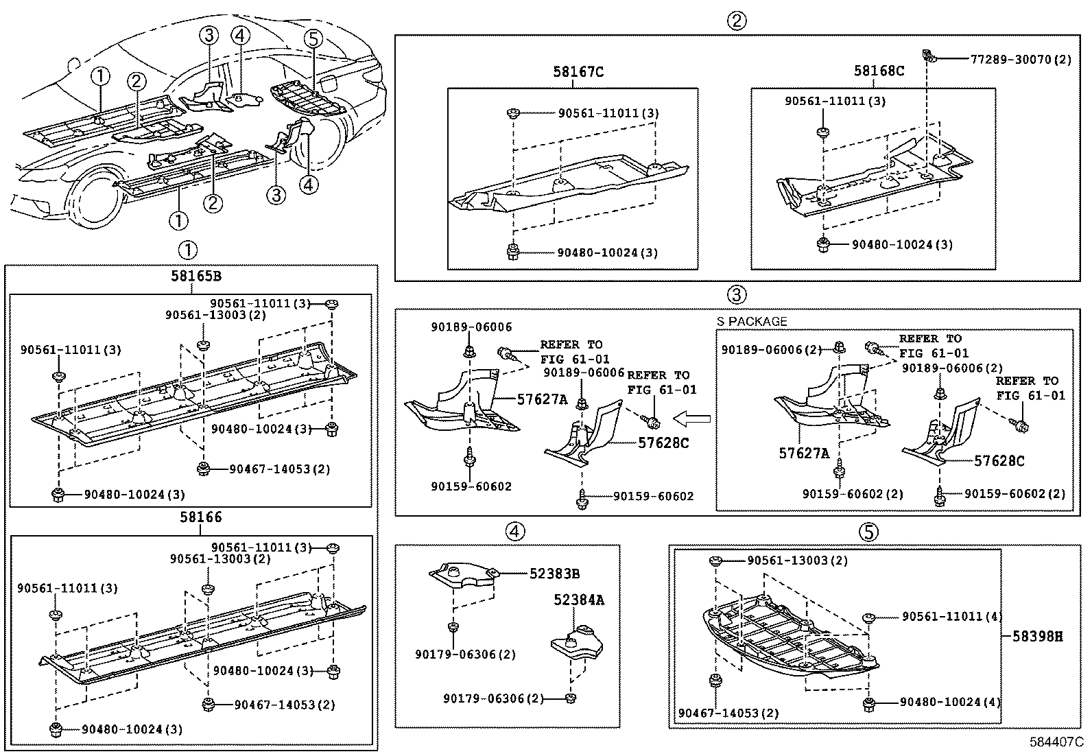 58307-22790 PANEL SUB-ASSY, BODY LOWER BACK product image