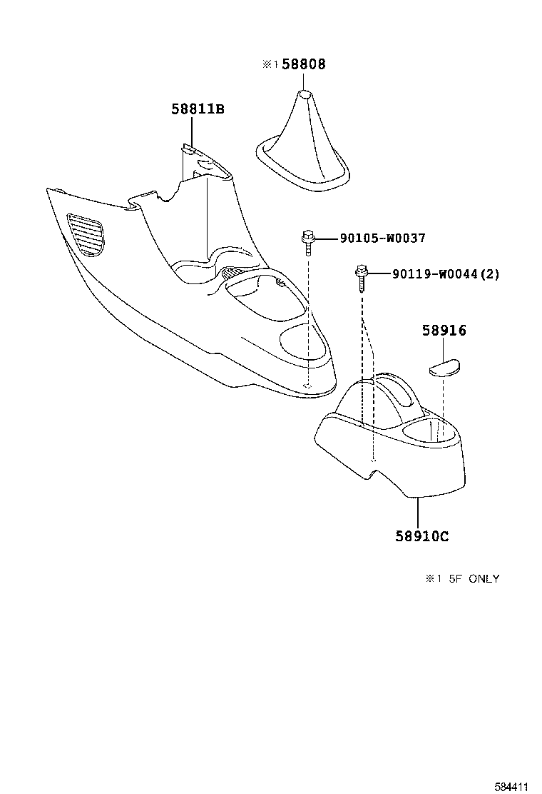 58916-0H010 MAT, BOX BOTTOM product image