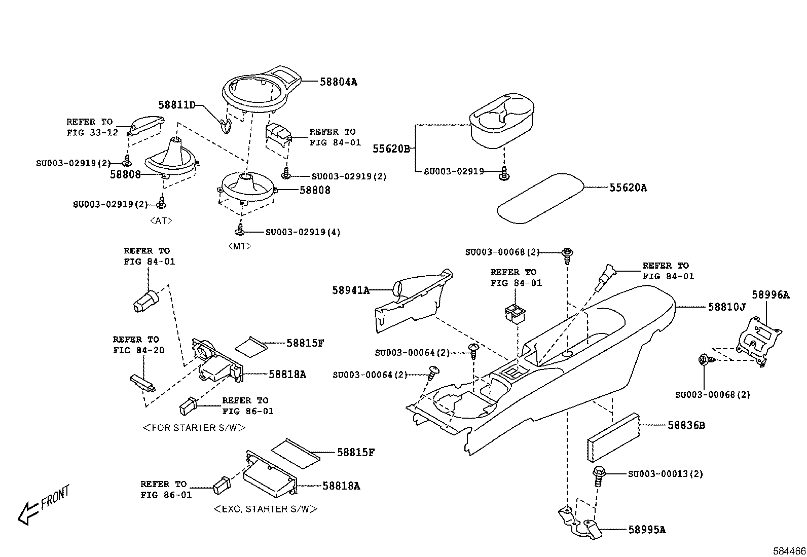 SU003-03212 CARPET, CONSOLE BOX product image